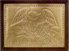 United We Stand - Decorative Metal panel