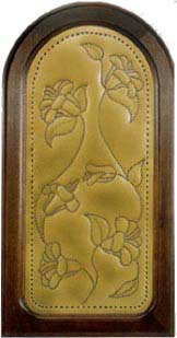 RP-1274 pierced tin panel, art nouveau