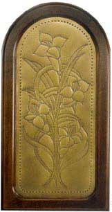 RP-1275 pierced tin panel, art nouveau